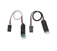 CEMTUKLBP Câble de contrôle d’éclairage pour Voiture RC, système d’Interrupteur d’éclairage RC sans Fil avec contrôle par troisième Canal, câble à Double Circuit LED pour Allumer et éteindre