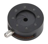 CEMTUKLBP Diaphragme à Iris Manuel SK7,5, diaphragme Optique à Ouverture réglable pour Appareil Photo et, Ouverture d’Iris de 0,5 à 7,5 mm avec 8 lamelles, Construction en Fer pour