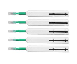 CEMTUKLBP Fiber Optic Connector Cleaning Pen for SC ST FC 2.5mm, Wireless Rotating Cleaner with Auto - Replaceable Fine Fibers, Over 800 Cleans per Pen