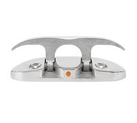 CEMTUKLBP Taquet de Traction Pliable en Acier Inoxydable 316 de 4,6 Pouces, Taquet Rabattable pour Bateau avec Surface hautement polie, Taquet de Quai de qualité Marine pour Un amarrage