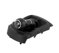 CENAP Pommeau Levier Voiture Pommeau Levier Vitesse 5 Vitesses avec Botte Cuir PU pour Seat pour Ibiza 2002 - 2010 Soufflet Levier Vitesses