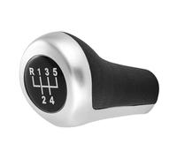 CENAP Pommeau Levier Voiture Pommeau Levier Vitesse Manuel pour BMW Série 1 3 5 6 7 pour E30 /32/34 /36/38 /39/46 /53/60 /63/83 /84/90 /91 X1 X3 X5 Soufflet Levier Vitesses(MatteSilver-5 Speed)