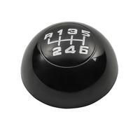 CENAP Pommeau Levier Voiture pour Alfa pour Romeo pour Giulietta 2010-2018 5 6 Vitesses Pommeau Levier Vitesse Manette Couvercle Capuchon Soufflet Levier Vitesses(6 Speed Black Cap)