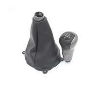 CENAP Pommeau Levier Voiture pour Civic 2006-2011 54102-SNA-A02 Pommeau Levier Vitesse 5 Vitesses avec Couvercle Démarrage Soufflet Levier Vitesses(6 Speed Set)