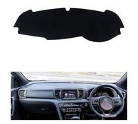 CENAP pour Kia pour Sportage 4 QL 2016-2019 2020 2021 Tableau Bord Voiture Éviter La Lumière Pad Plate-Forme D'instrument Couverture Bureau Tapis Tapis Couverture Tableau Bord Voiture(RHD Black)