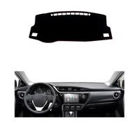 CENAP pour Toyota pour Corolla E160 E170 E180 2014-2018 Tableau Bord Voiture éviter Coussin Lumineux Plate-Forme d'instrument Couverture Bureau Tapis Couverture Tableau Bord Voiture(Front Red LHD)