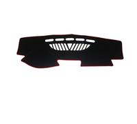 CENAP pour VW pour Passat B6 B7 2006-2015 pour Passat CC 2009-2017 Voiture Tableau Bord lumière Instrument Plate-Forme Couverture Bureau Tapis Tapis Couverture Tableau Bord Voiture(Red Side)