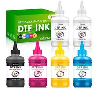 CenDale Premium DTF Ink 1500ML - Encre de Transfert DTF pour Film Pet, Recharge d'encre DTF pour Epson ET-8550, L1800, L800, R2400, P400, P800, XP15000, Impression par Transfert Thermique Direct sur