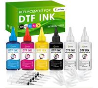 CenDale Premium DTF Ink 600 ml - Encre de transfert DTF pour film PET, recharge pour imprimantes DTF Epson ET-8550, XP-15000, L1800, L805, R1390, R2400, impression par transfert thermique direct sur