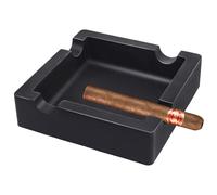 Cendrier à cigares pour extérieur de terrasse, grand anneau en silicone incassable pour décoration intérieure et intérieure avec 4 repose-cigares, cendrier minimaliste