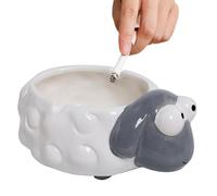 Cendrier anti-vent pour l'extérieur, cendrier Biluer pour l'extérieur, cendrier de poche cendrier de poche cendrier drôle avec couvercle pour l'extérieur cendrier en céramique