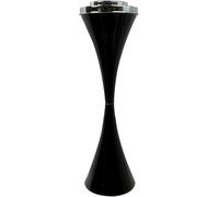 Cendrier avec colonne Poubelle à mégots de cigarettes haute et résistante aux intempéries, avec couvercle, for terrasse, jardin, bureau(F)