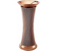 Cendrier avec colonne Poubelle commerciale créative sur pied en acier inoxydable, coupe-vent, verticale, unique, pratique, rangement, facile à nettoyer(A)