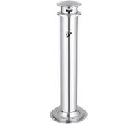 Cendrier avec colonne Poubelle sur pied en acier inoxydable haute for l'extérieur et l'intérieur, facile à nettoyer