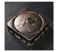 Cendrier Cendrier avec couvercle, cendrier coupe-vent vintage avec couvercles, porte-cendres de cigares for fumeur coupe-vent for une utilisation en extérieur ou en intérieur pour la maison ou le bure