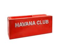 cendrier céramique havana club rouge design cubain