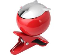 Cendrier coupe-vent Cendrier à cigarettes Cendrier avec fonction de pince Cendrier intéressant et pratique Cendrier Cendrier tempête Cendrier à pince avec clip for fixation à la table, à la balustrade