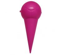 Cendrier de plage forme cône de crème glacée, à enfiler dans le sable de pose de cendres cendrées (Fuxia)