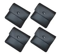 Cendrier de Poche,Portable Pocket Cendriers 4 Pack Réutilisables Poche Etrave Cendres de Cigarette Ash PVC Ignifuge sans Odeur Muticolor