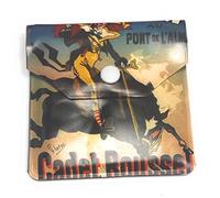 Cendrier de Poche PVC Circus avec Doublure Ignifuge et Fermeture Anti Odeur modèle au Choix (C-N)