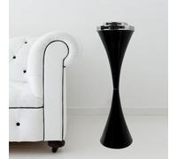 Cendrier debout d'extérieur - Cendrier commercial en acier inoxydable résistant au vent, cendrier vintage avec couvercle pour cigarettes, cendrier debout, cendrier d'intérieur pour homme, cendrier
