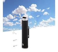 Cendrier d'extérieur - Cendrier mural en acier inoxydable pour une utilisation propre et pratique