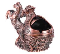 Cendrier D'extérieur Statue de Cheval en Cuivre Coupe-vent Grand Format