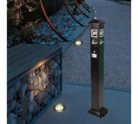 Cendrier D'extérieur Sur Pied - Porte-mégots De Cigarettes Sur Pied Pour Terrasse, Cendrier Pour Fumeurs, Grand Et Haut Poteau Pour Fumeur D'extérieur Résistant Au Vent(A)
