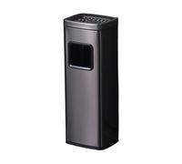 Cendrier en acier inoxydable avec collecteur de mégots de cigarettes - Design durable et élégant pour une gestion efficace des déchets dans les hôtels, les restaurants, les zones extérieures et la