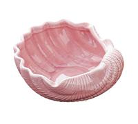Cendrier en céramique, - Porte-cendres créatif en forme de coquillages, cendrier bureau for fumer(Pink)