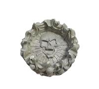 Cendrier en plâtre personnalisé pour cigarettes et cigares - Décoration créative d'Halloween pour la maison, design réaliste, multi-usage