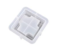 Cendrier en résine résistant au vent avec couvercle en silicone époxy pour décoration d'intérieur, moules carrés pour bougies/bonbons pour/époxy pour la pâtisserie/savon