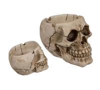 Cendrier gothique en polyrésine, décoration de table vintage, accessoire pour fumeur, 12 cm, design alternatif pour Halloween