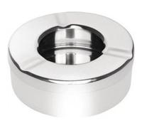 Cendrier Inox Anti-Vent Diamètre 90 mm - x 6 - Olympia - - Inox x35mm Inox G