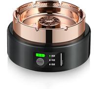 Cendrier Intelligent Purificateur D’air Cendrier à Filtre Multifonctionnel Fumée Domestique en Plus De La Fumée Secondaire, Rose Gold