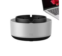 Cendrier intelligent purificateur d'air, cendrier anti odeur interieur maison purificateur, filtre pour cendrier anti odeur, filtre cendrier aspirateur de fumée, cendrier absorbeur de fumée