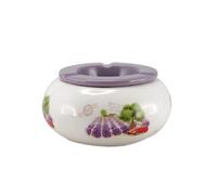 Cendrier marocain en céramique blanche 15 cm