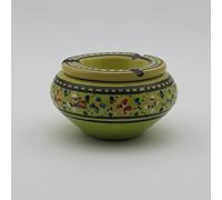 Cendrier marocain Marrakech vert - Petit modèle