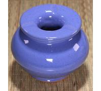 Cendrier Marocain Violet Fabriqué et Peint à la Main - Couvercle Anti Odeurs