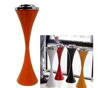 Cendrier Moderne avec Support, Commercial Porte-Cigarette en Acier Inoxydable Cendrier, Cendrier De Jardin, Cendrier Autoportant, Cendrier sur Pied, Cendrier sur Pied Extérieur ( Color : Orange )
