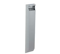 Cendrier mural Arkea sans serrure - 3l - gris métal - RAL 9006