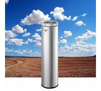 Cendrier mural, cendrier sur pied, cendrier extérieur autoportant pour mégots de cigarettes, cendrier en acier inoxydable pour restaurant, bar et cafétéria,D Stainless Steel-22.3*18.3*81cm