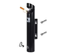 Cendrier mural commercial en acier inoxydable for cigarettes, poubelle for jardin, terrasse, élimination des mégots de