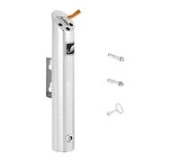 Cendrier mural d'extérieur en acier inoxydable pour terrasse, restaurant, hôtel