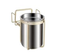 Cendrier Mural En Acier Inoxydable, Support Métallique Sans Perçage Pour Fumeurs ; Cendrier Coupe-vent Adapté Aux Toilettes, Salles De Bains, Salons Et Hôtels