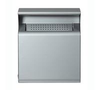 ROSSIGNOL Cendrier mural Rossignol 2 L gris métal