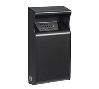 Cendrier mural Kopa gris manganèse 2L - ROSSIGNOL - 56439