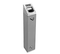 Cendrier mural pour cigarette - Station d'élimination des odeurs - Facile à utiliser pour fumer - Solution durable et pratique pour éliminer les odeurs