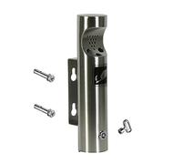 Cendrier mural verrouillable en acier inoxydable résistant aux intempéries pour économiser de l'espace, design sûr, parfait pour une utilisation en extérieur ou en intérieur