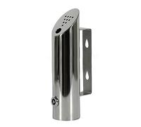 Cendrier mural verrouillable en acier inoxydable résistant aux intempéries pour économiser de l'espace et design sûr, idéal pour l'intérieur et l'extérieur